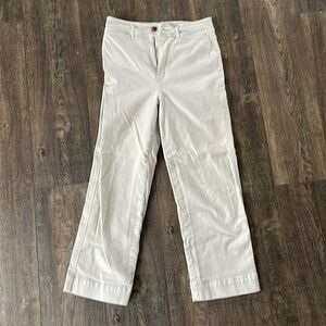 LOFT SLIM HIGH WAISTED WIDE LEG PANTS